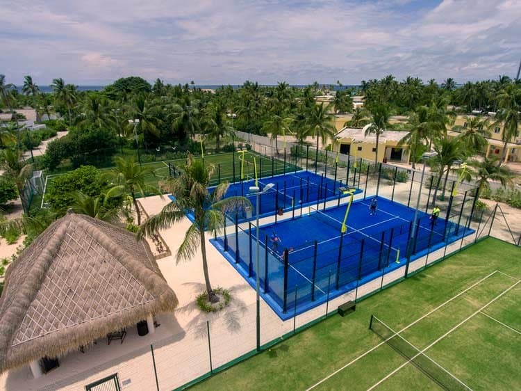 Gym & Sports Center - State-of-the-art sportsactivitylocation facility at Emerald Maldives Resort & Spa with luxurious tropical surroundings and premium amenities