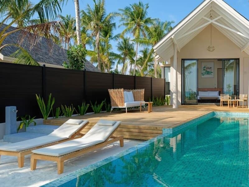 Beach Pool Villas - Elegant 1-guest oceanfront accommodation at Ananea Madivaru Maldives featuring premium furnishings and stunning Maldives views