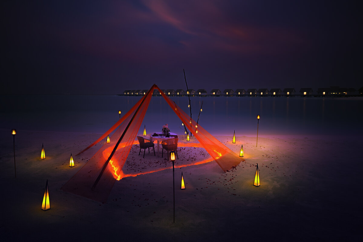 Private Beach Dining