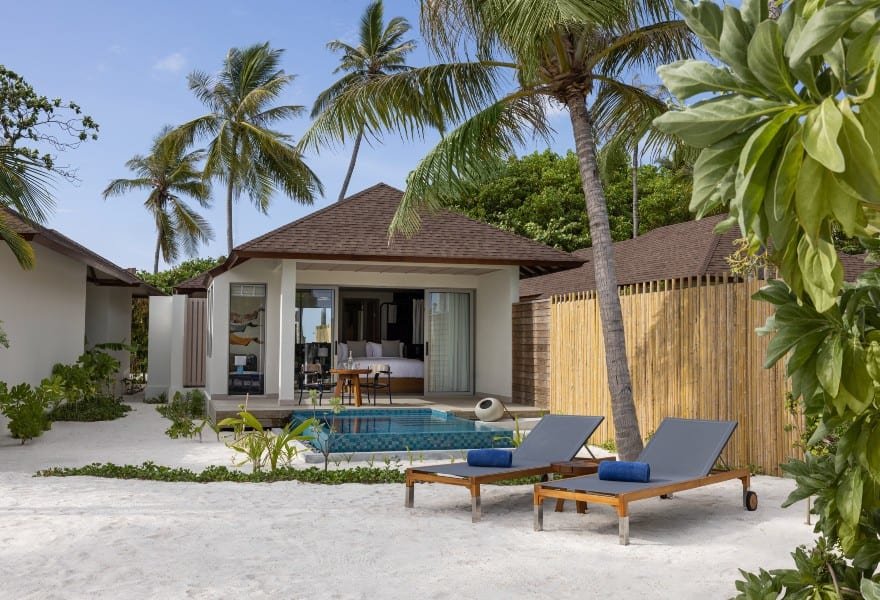 Beach Pool Villa - Avani+ Fares Maldives Resort - Image 1