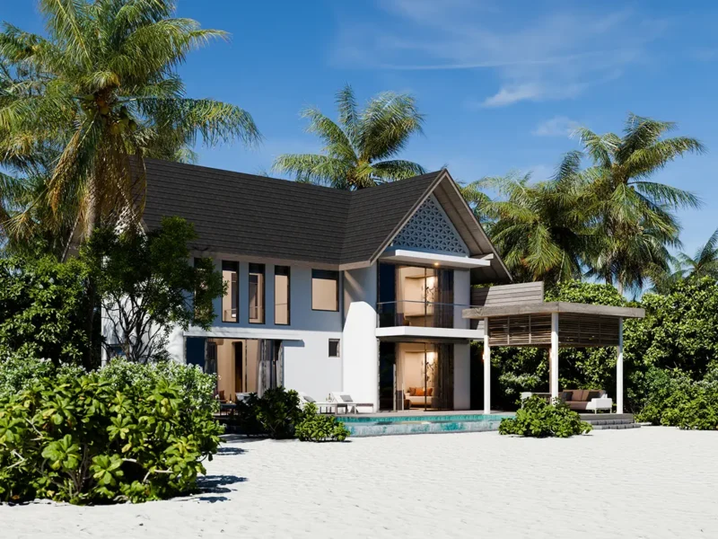 2-bedroom Beach Suite - Meyyafushi Maldives - Image 1