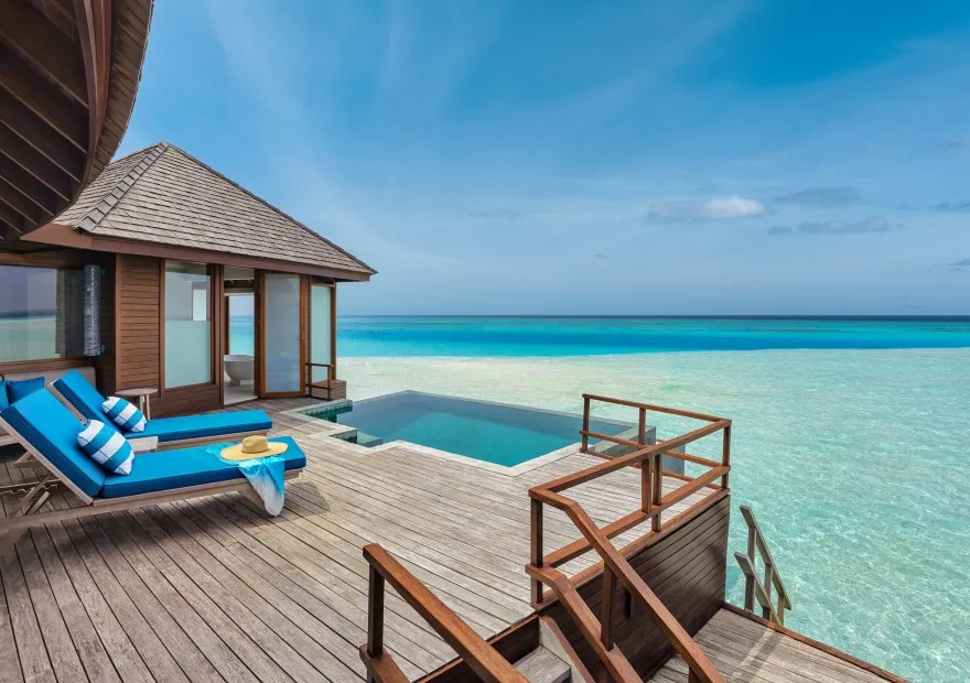 Sunset Over Water Pool Villa - Anantara Dhigu - Image 1