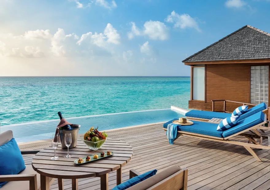 Deluxe Sunset Over Water Pool Villa - Anantara Dhigu - Image 1