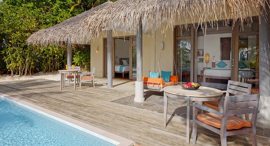 Two Bedroom Family Beach Pool Villa - Anantara Dhigu - Image 2