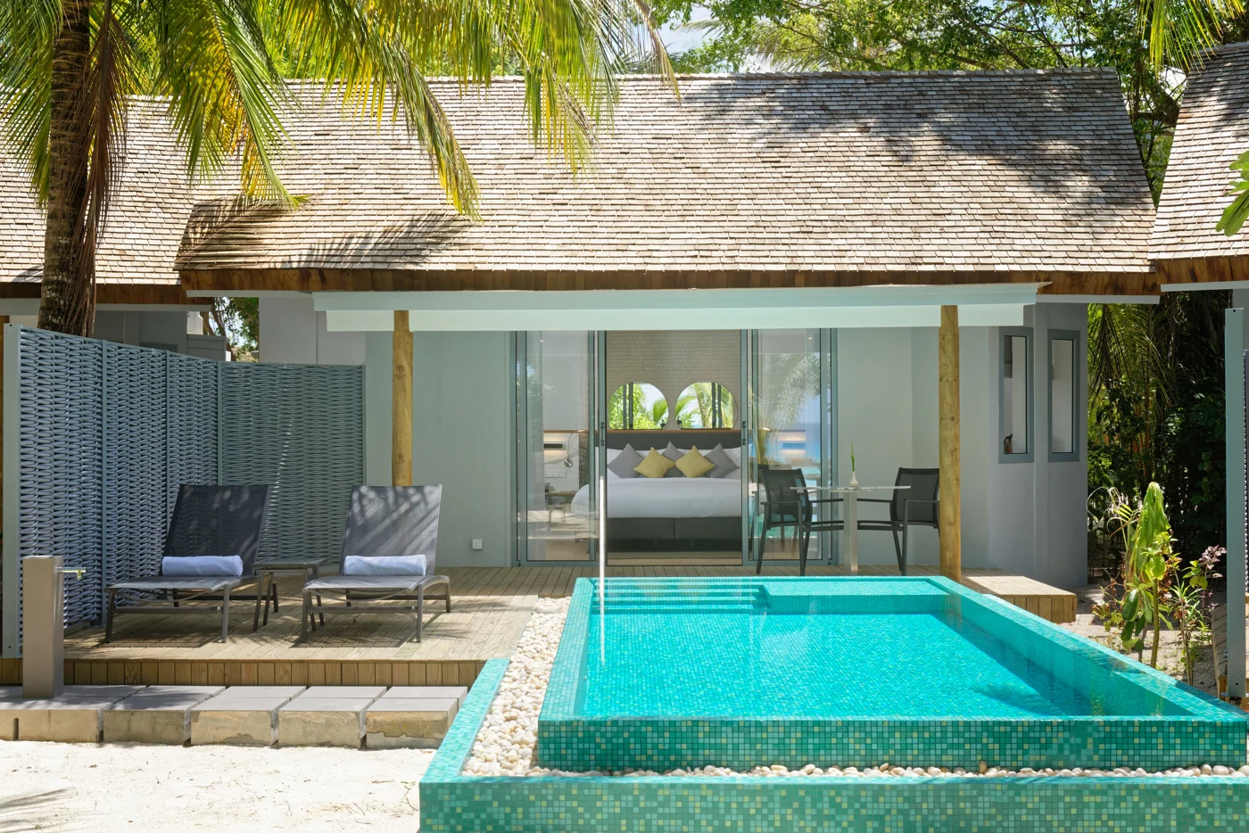 Beach Villa with Private Pool - OUTRIGGER Maldives Maafushivaru - Image 1