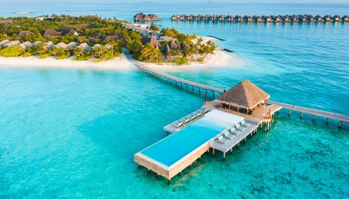 Undaras Overwater Infinity Pool Bar