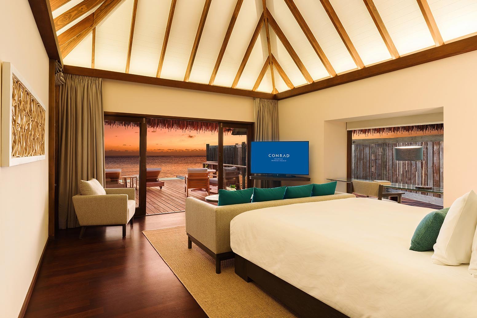 Sunset Water Villa With Pool - Adults Only - Conrad Maldives - Image 3