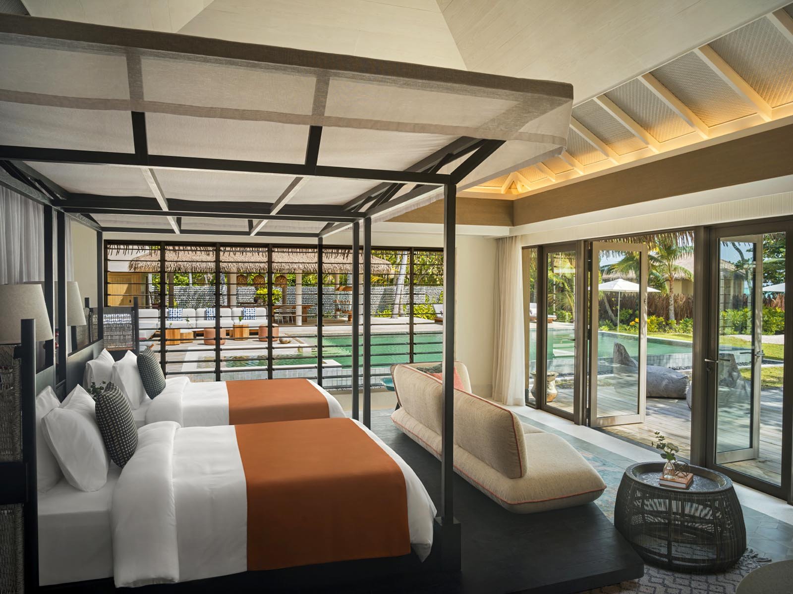 Three Bedroom Royal Beachfront Residence - InterContinental Maldives Resort - Image 2