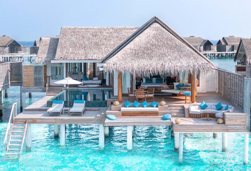 Sunset Over Water Pool Villa - Anantara Kihavah - Image 1