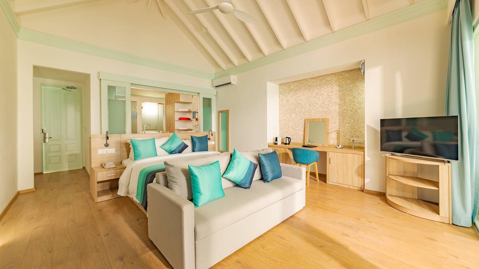 Two Bedroom Lagoon Villa with Pool + Slide - Siyam World - Image 3