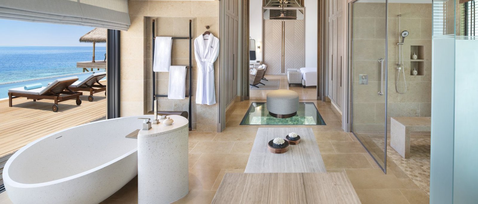 Two Queen Bedded Grand Overwater Villa with Pool - Waldorf Astoria - Image 4